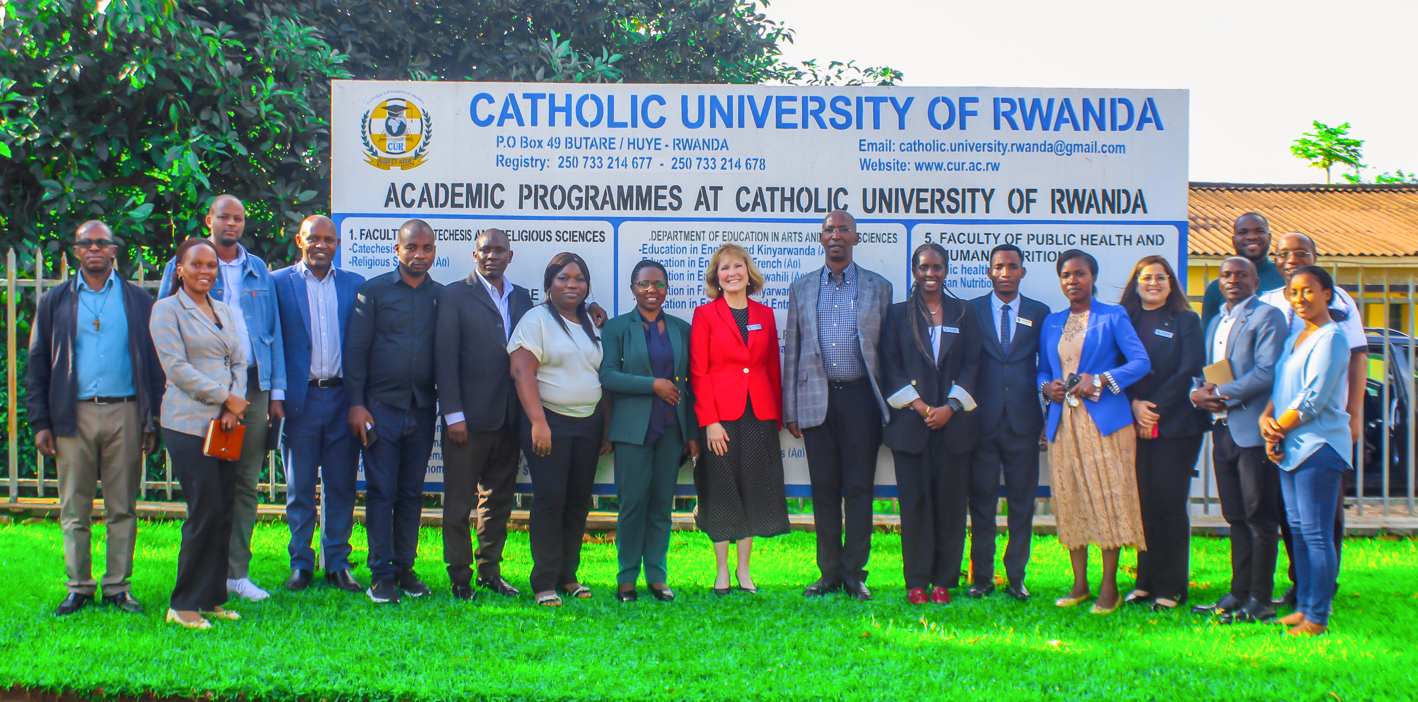 STRENGTHENING INTERNATIONAL PARTNERSHIP WITH THE CATHOLIC UNIVERSITY OF AMERICA, DC